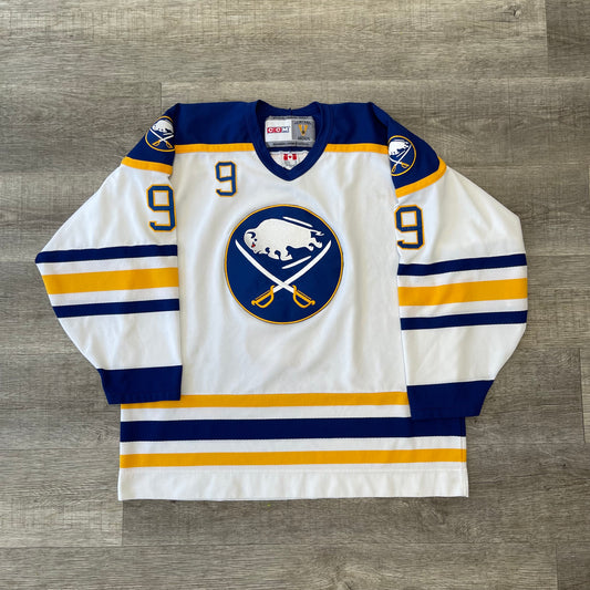 Vintage NHL Derek Roy Buffalo Sabres CCM Jersey Size XL