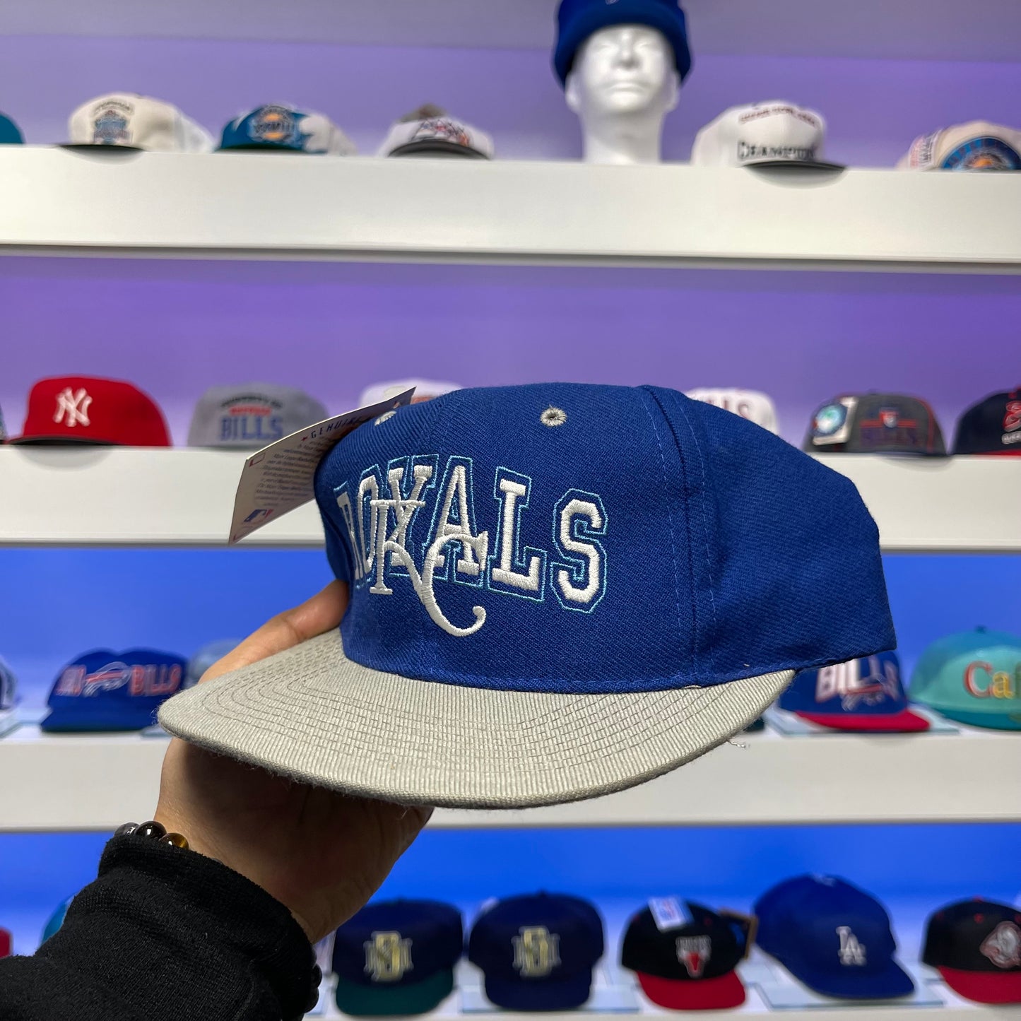 Vintage 1990s MLB Kansas City Royals Snap Back New with Tags