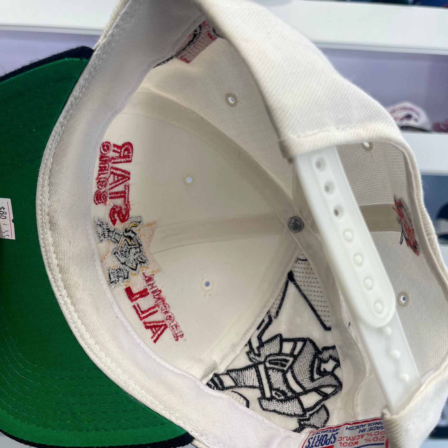 Vintage 1996 NHL All Star Game Sports Specialties Laser Shadow Snap Back