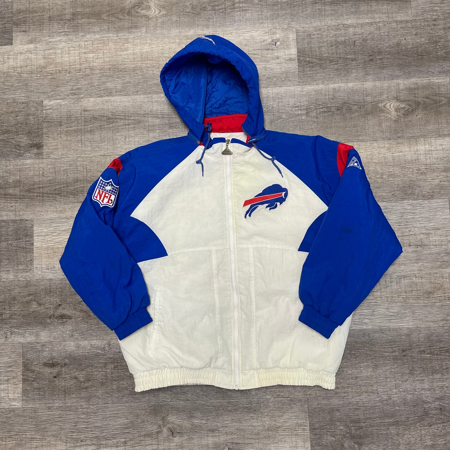 Vintage 1990s NFL Buffalo Bills Apex One Winter Jacket Size XL