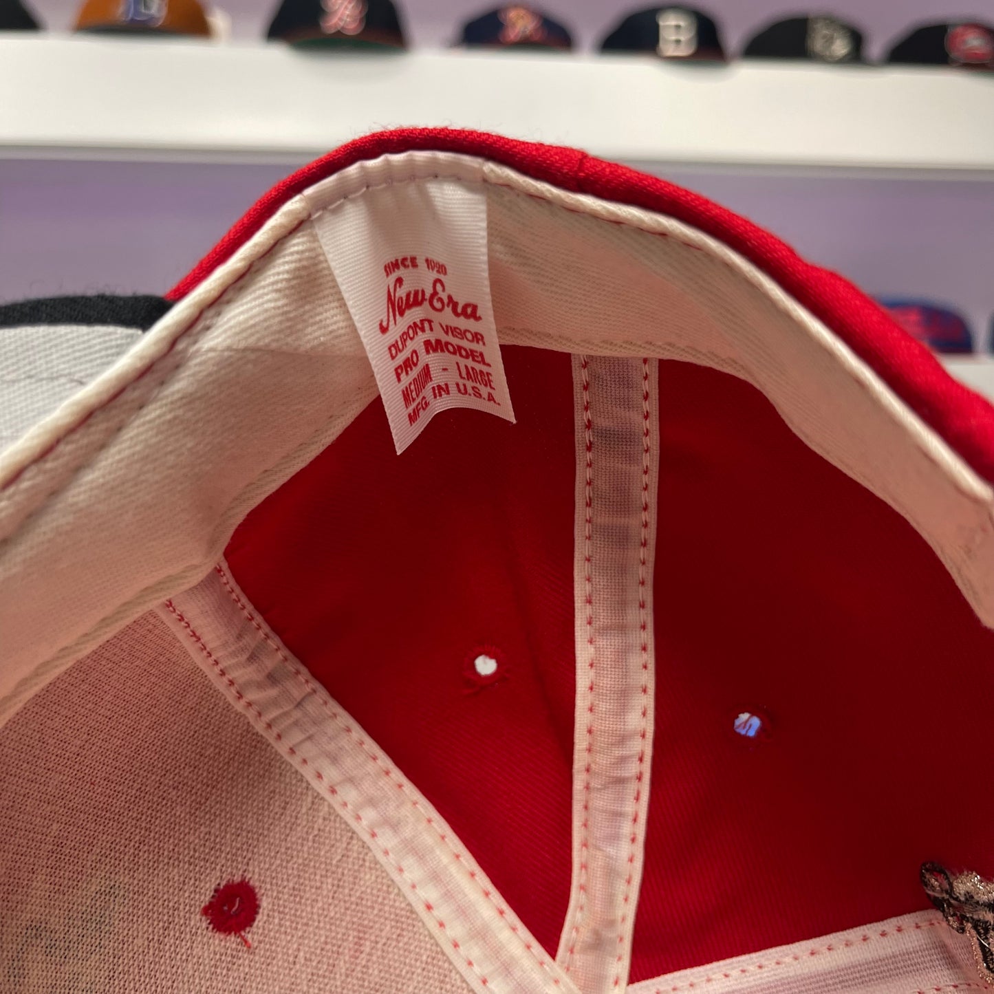 Vintage 1990s NHL Buffalo Sabres Goat Head Wool Snap Back