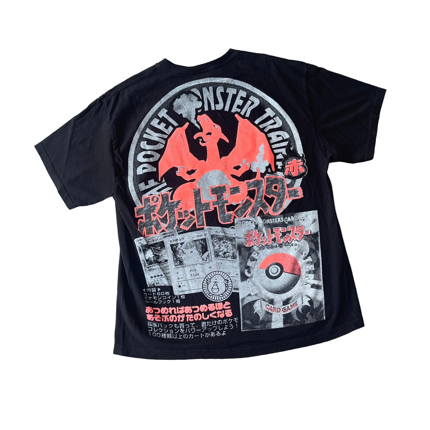 Pockets Monster Charizard Evolution T Shirt Size XL