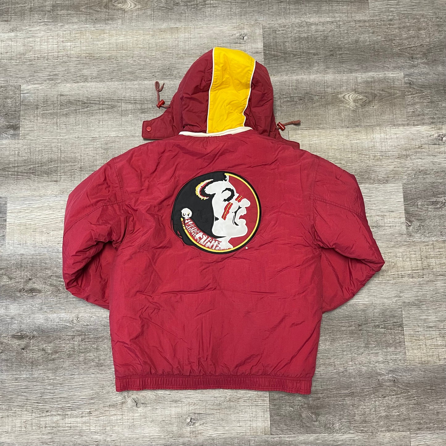 1990s Florida State Seminoles Starter Jacket Size Medium