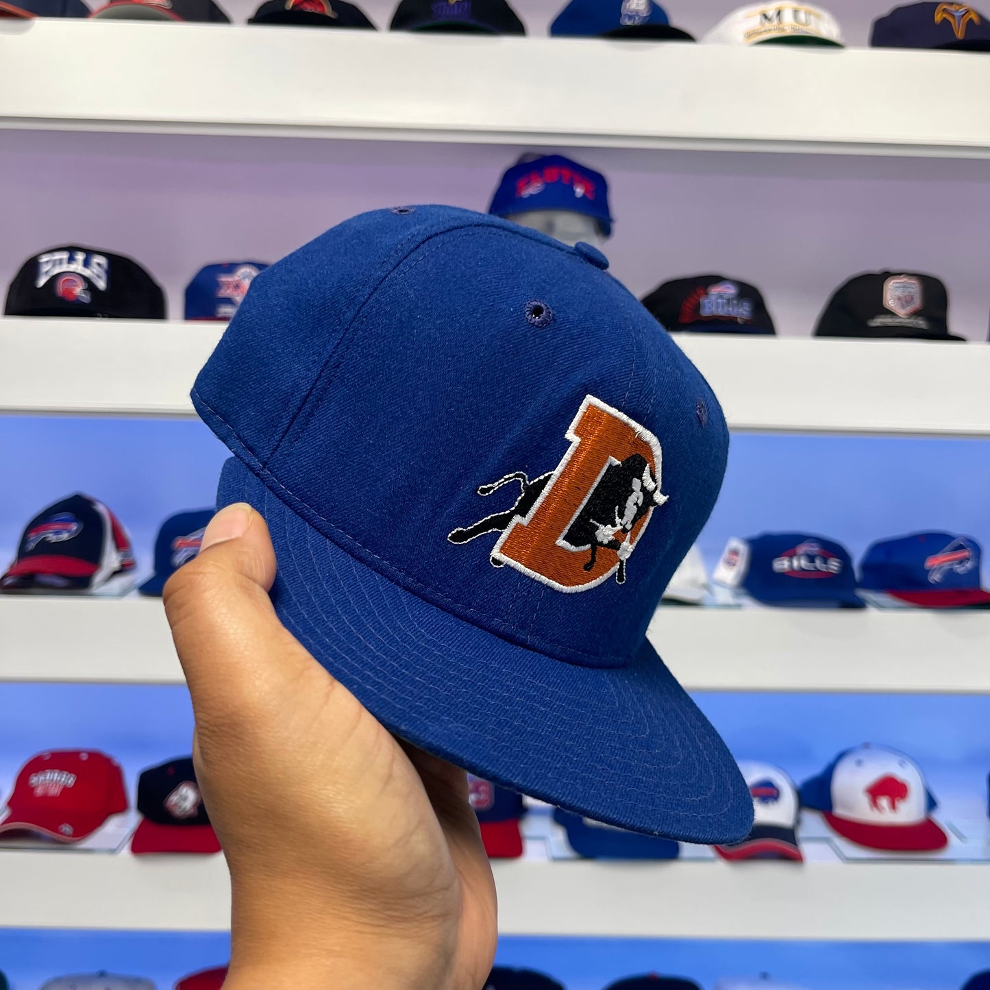Vintage 1990s MiLB Durham Bulls Wool Snap Back