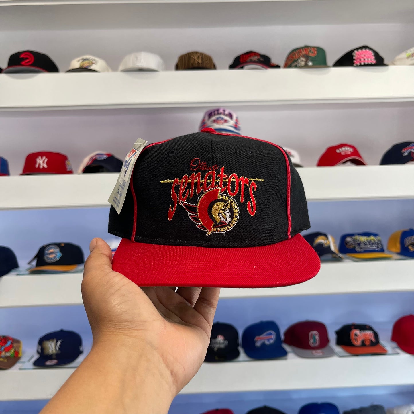 Vintage NHL Ottawa Senators Snap Back New with Tags