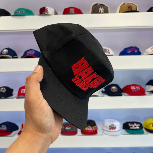 Vintage 1990s Baker Trunks Twill Snap Back