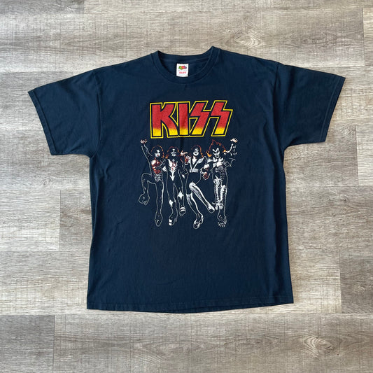 Kiss Vintage T-Shirt Destroyer Unmasked XL 1980's Vintage Kiss Memorabilia