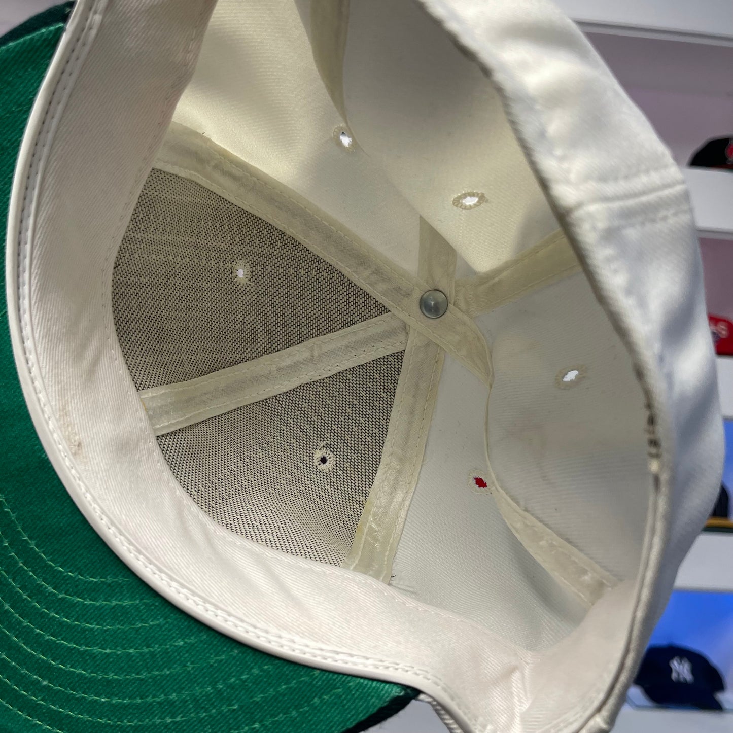 Vintage MLB Oakland Athletics Wool Fitted Size 7 1/2