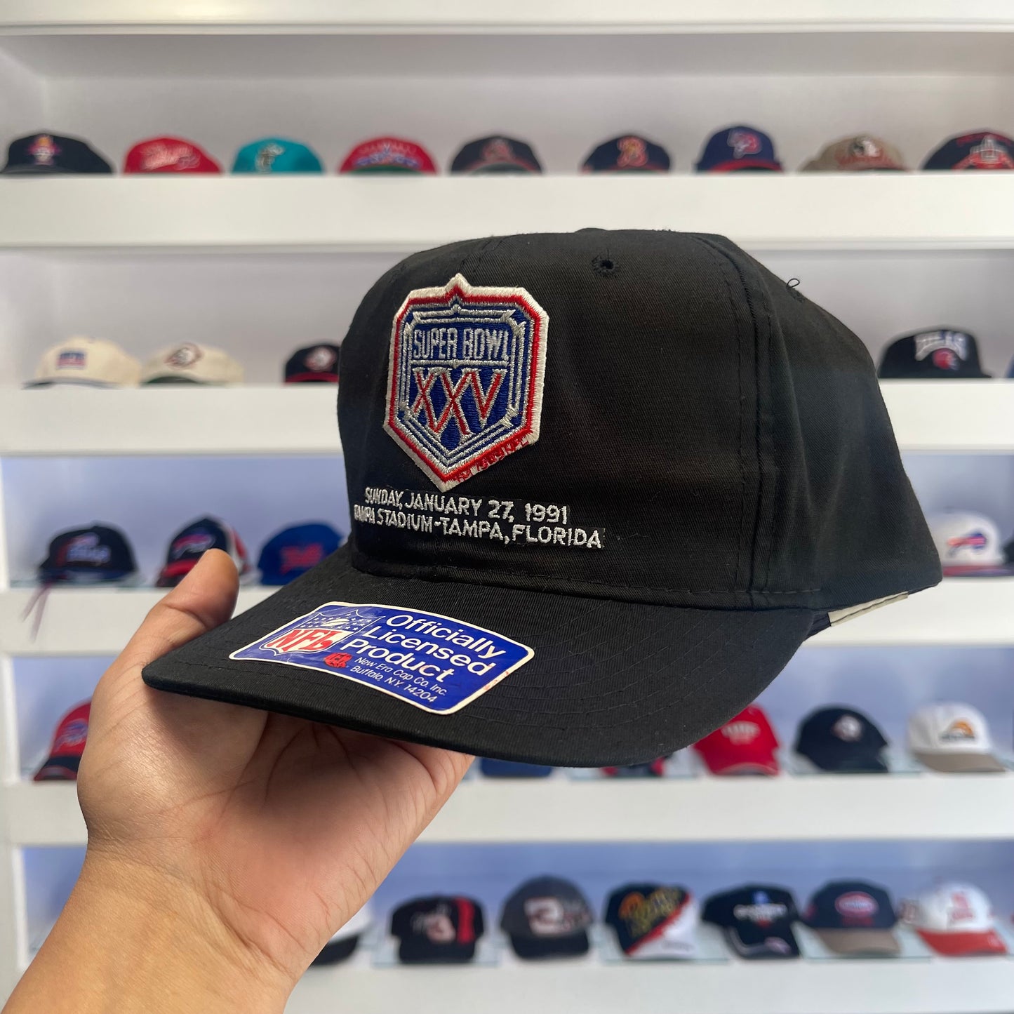 Vintage 1991 Buffalo Bills Super Bowl XXV Twill Snap Back