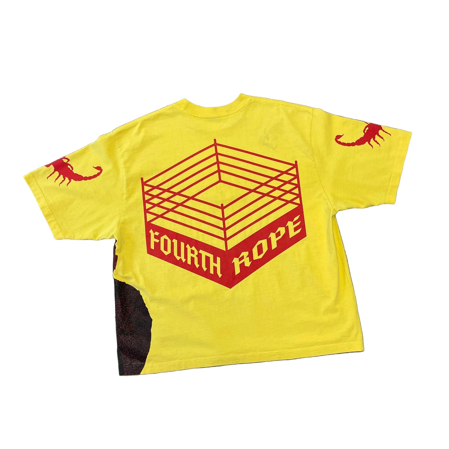 Fourth Rope Westside Gunn Yokozuna T-Shirt Yellow Big Dump Griselda Size Medium