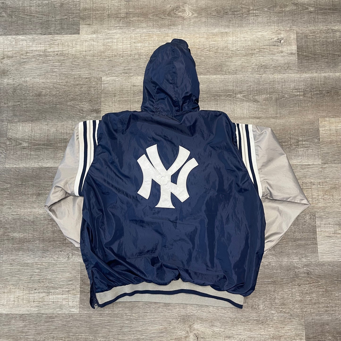 Vintage MLB New York Yankees Windbreaker Jacket Size XXL