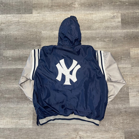 Vintage MLB New York Yankees Windbreaker Jacket Size XXL