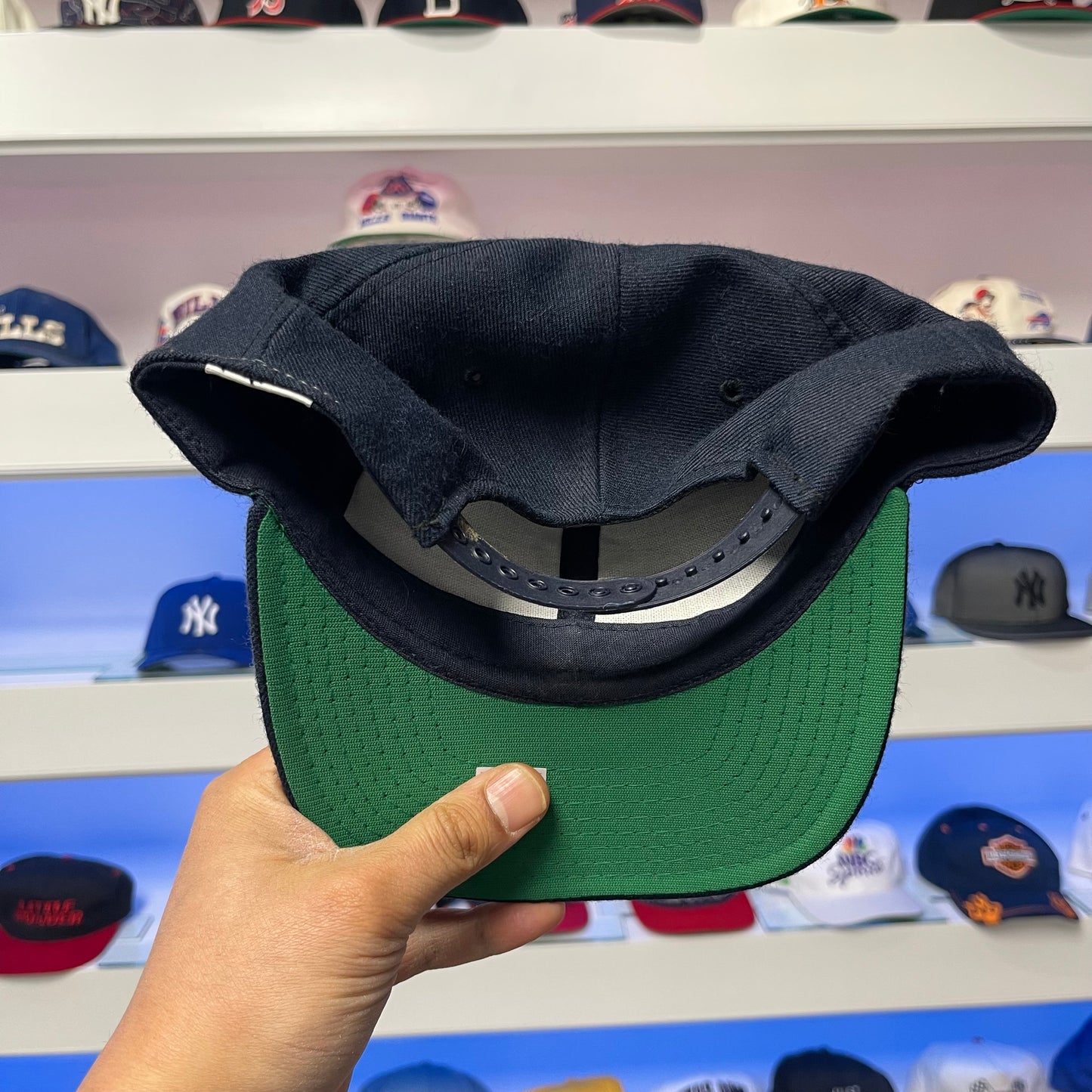 Vintage 1990s MLB New York Yankees Wool Snap Back