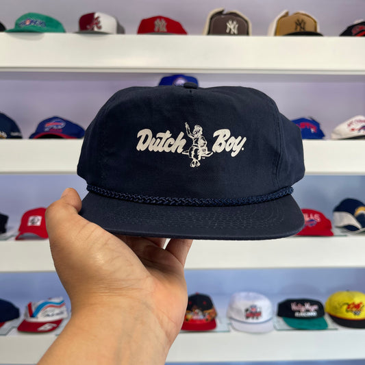 Vintage Dutch Boy Navy Snap Back