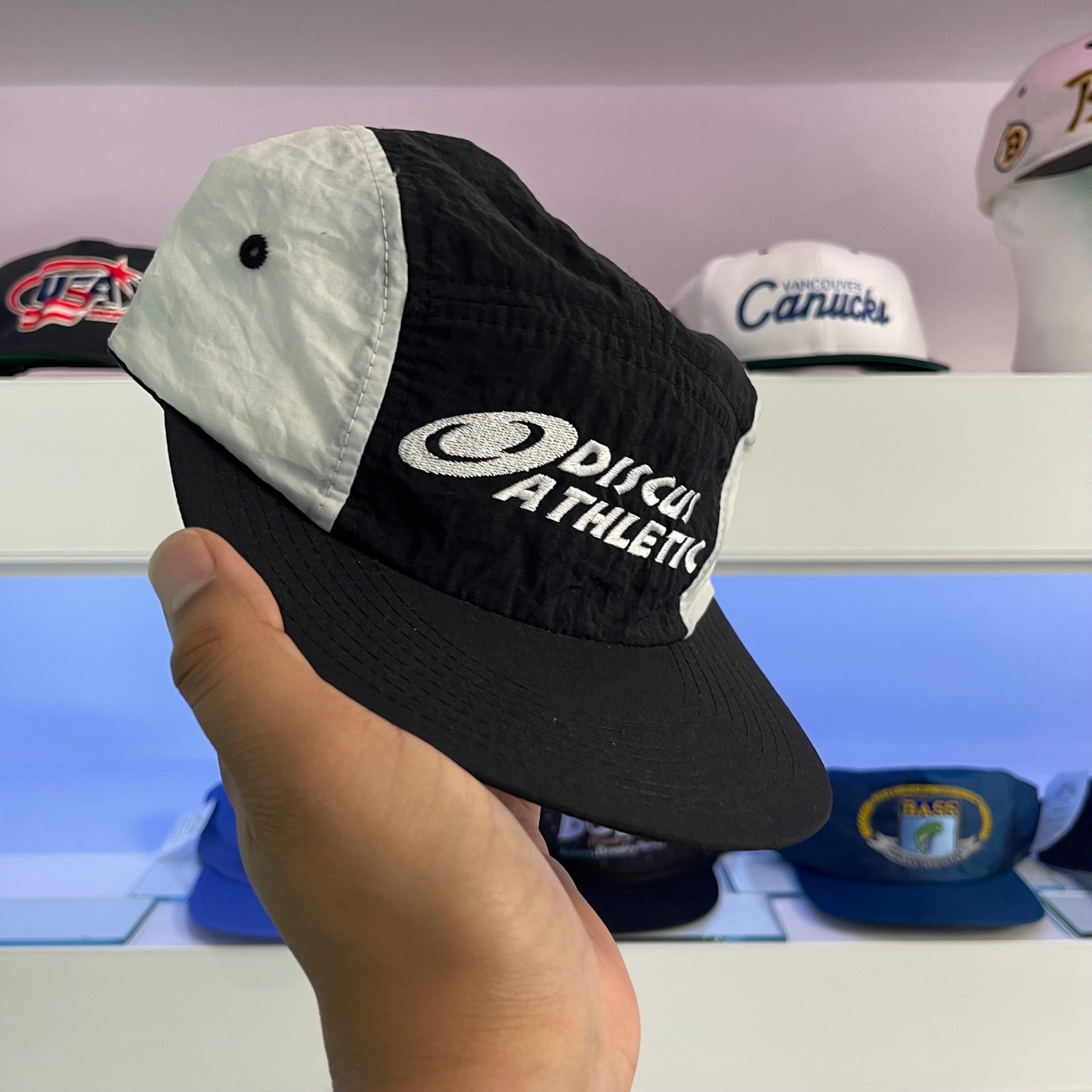 1990s Discus Athletic 5 Panel Hat Logo 7