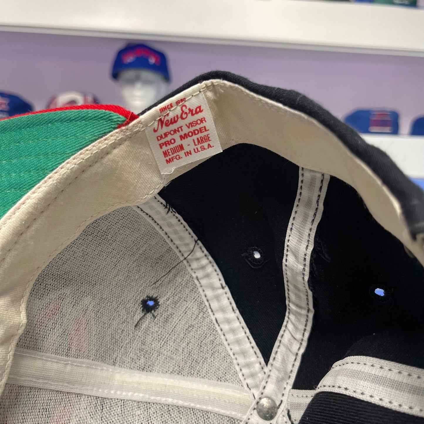 Vintage 1990s MiLB Carolina Mudcats  Wool Snap Back