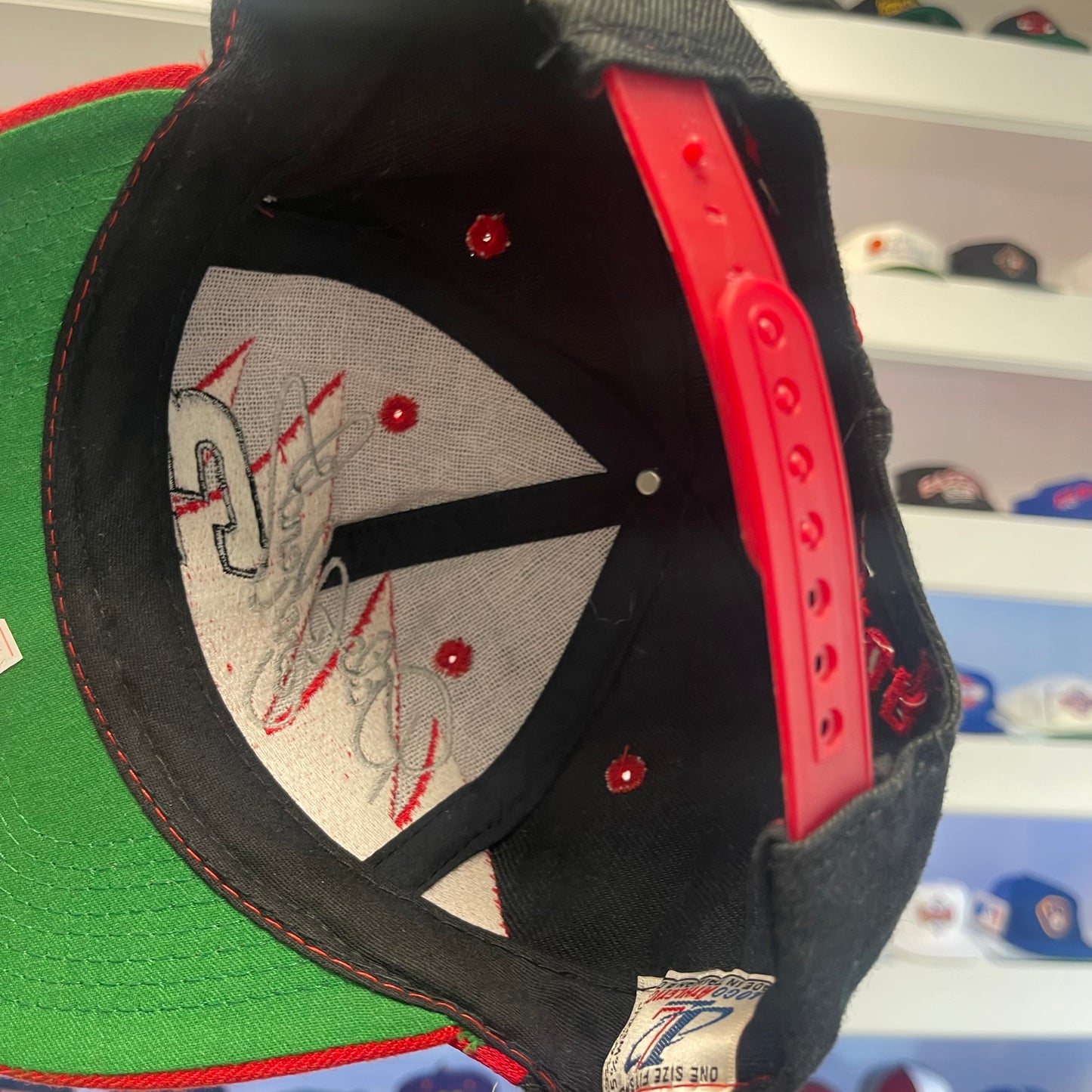 Vintage 1990s Dale Earnhardt NASCAR Logo Athletic Shark Tooth Snap Back