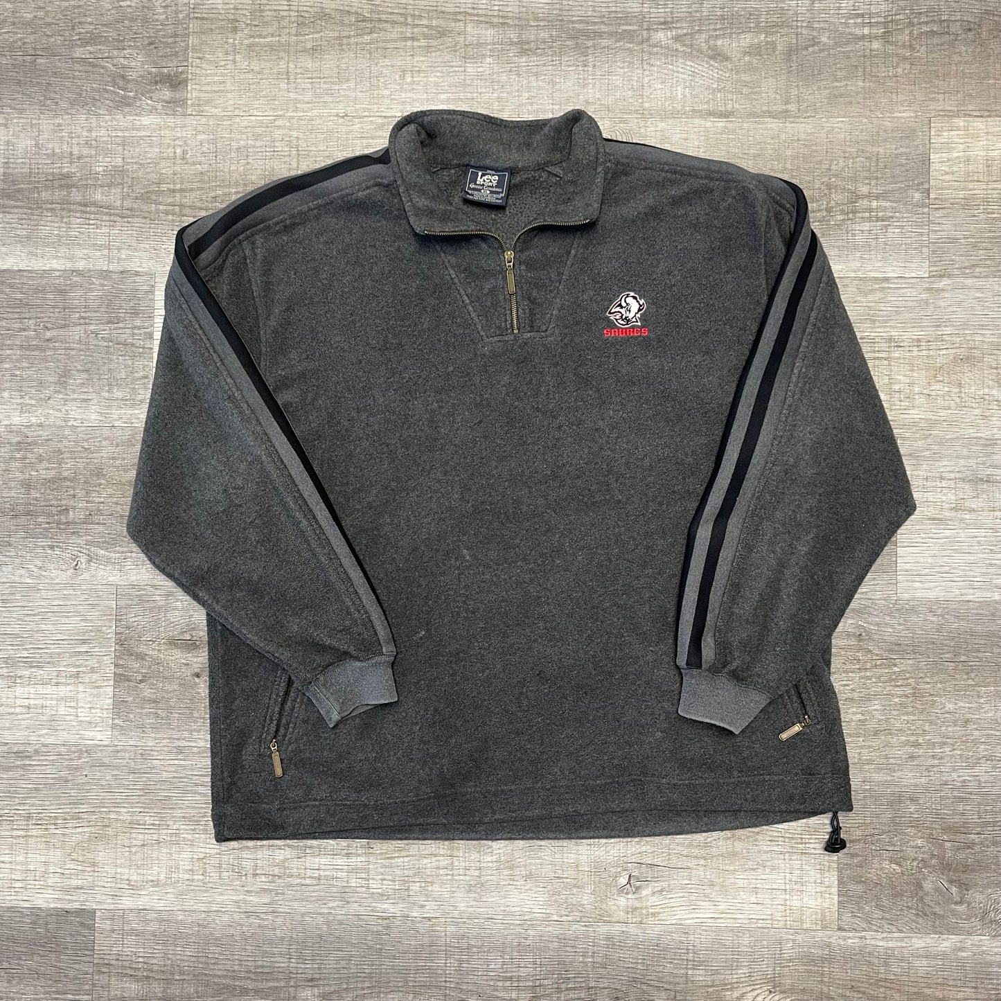 Vintage 1990s NHL Buffalo Sabres Fleece Sweatshirt Size XXL