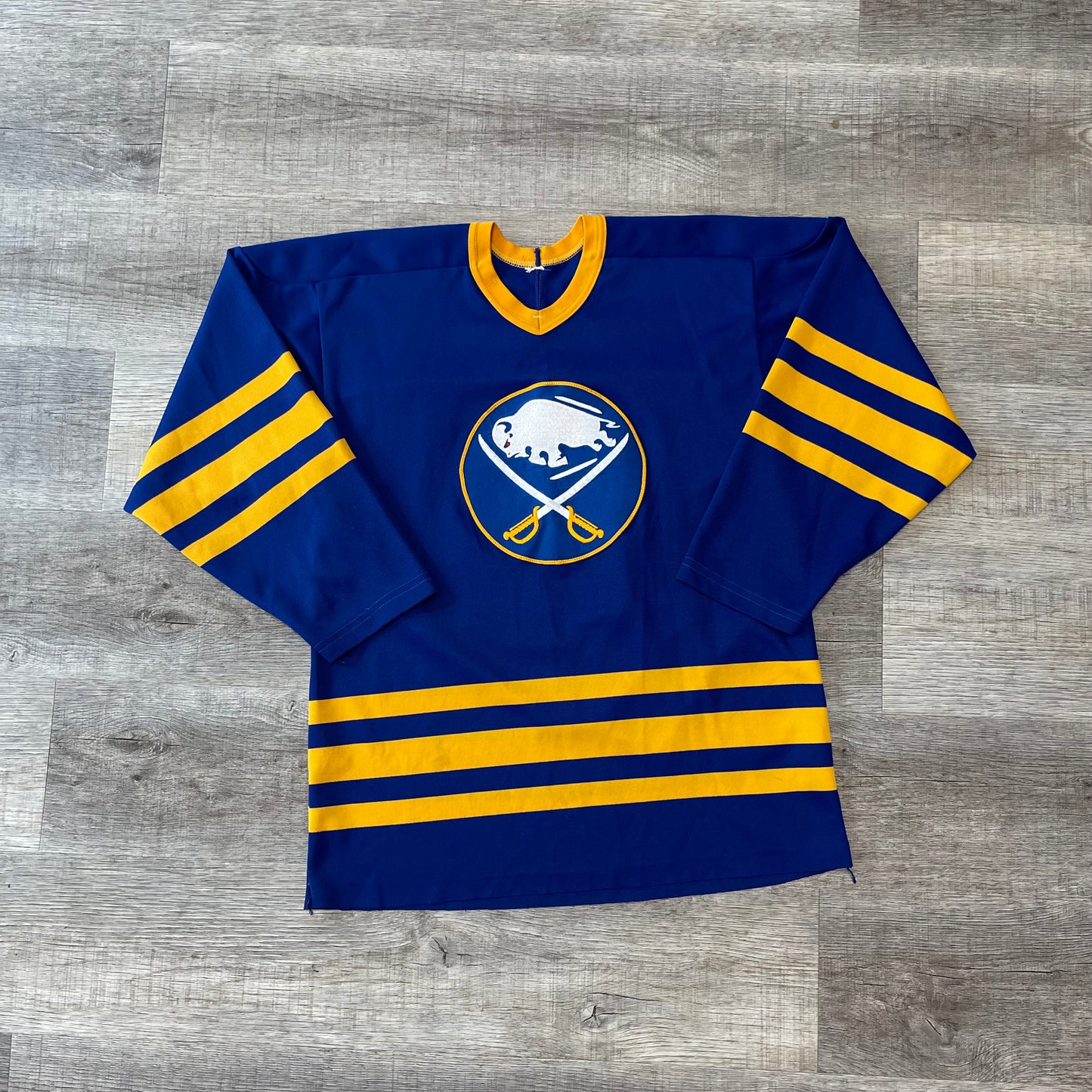 Vintage 90s NHL Christian Ruuttu Buffalo Sabres Jersey Size Large