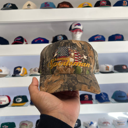 Vintage Camo Nature Snap Back