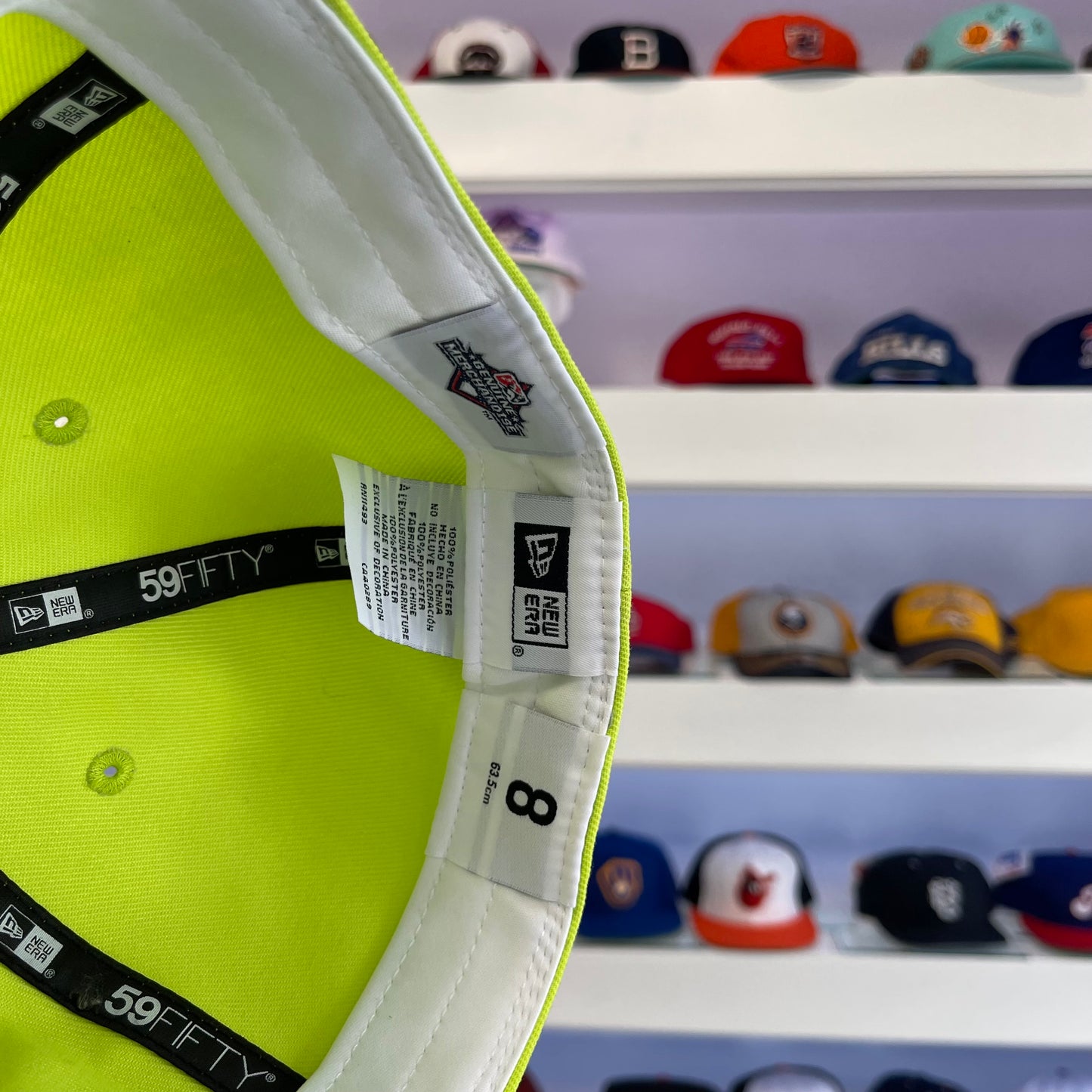 Exclusive MiLB Buffalo Bisons Sliding Logo Fitted Size 8