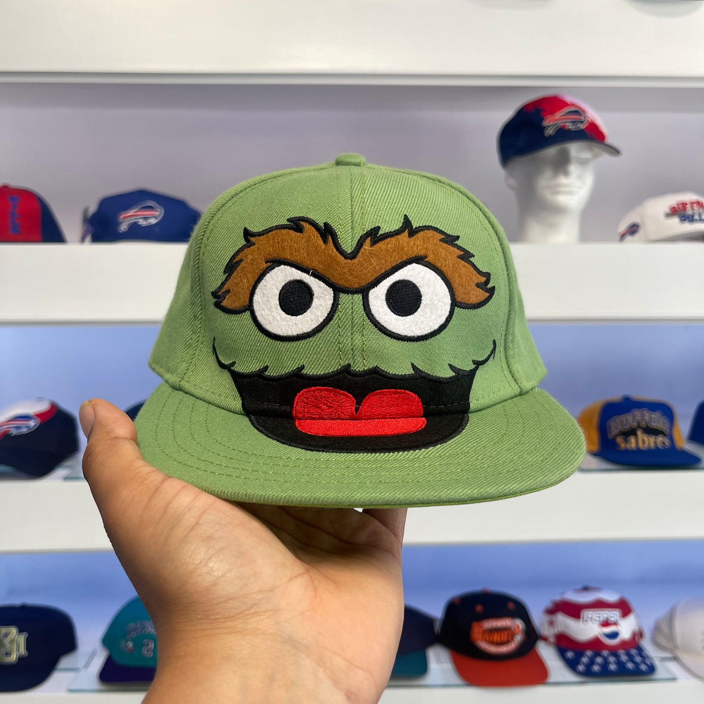 Oscar The Grouch Sesame Street Hat
