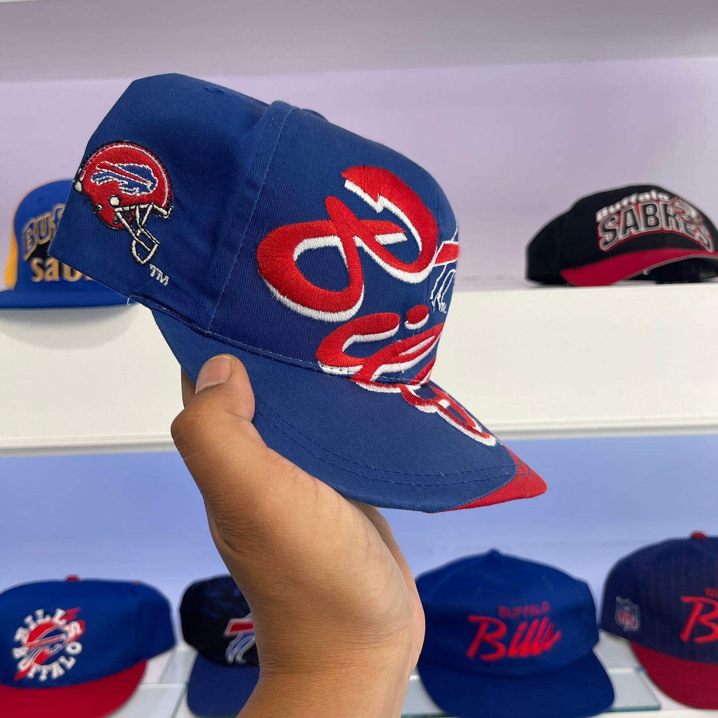 Vintage 1990s Buffalo Bills Twill Snap Back