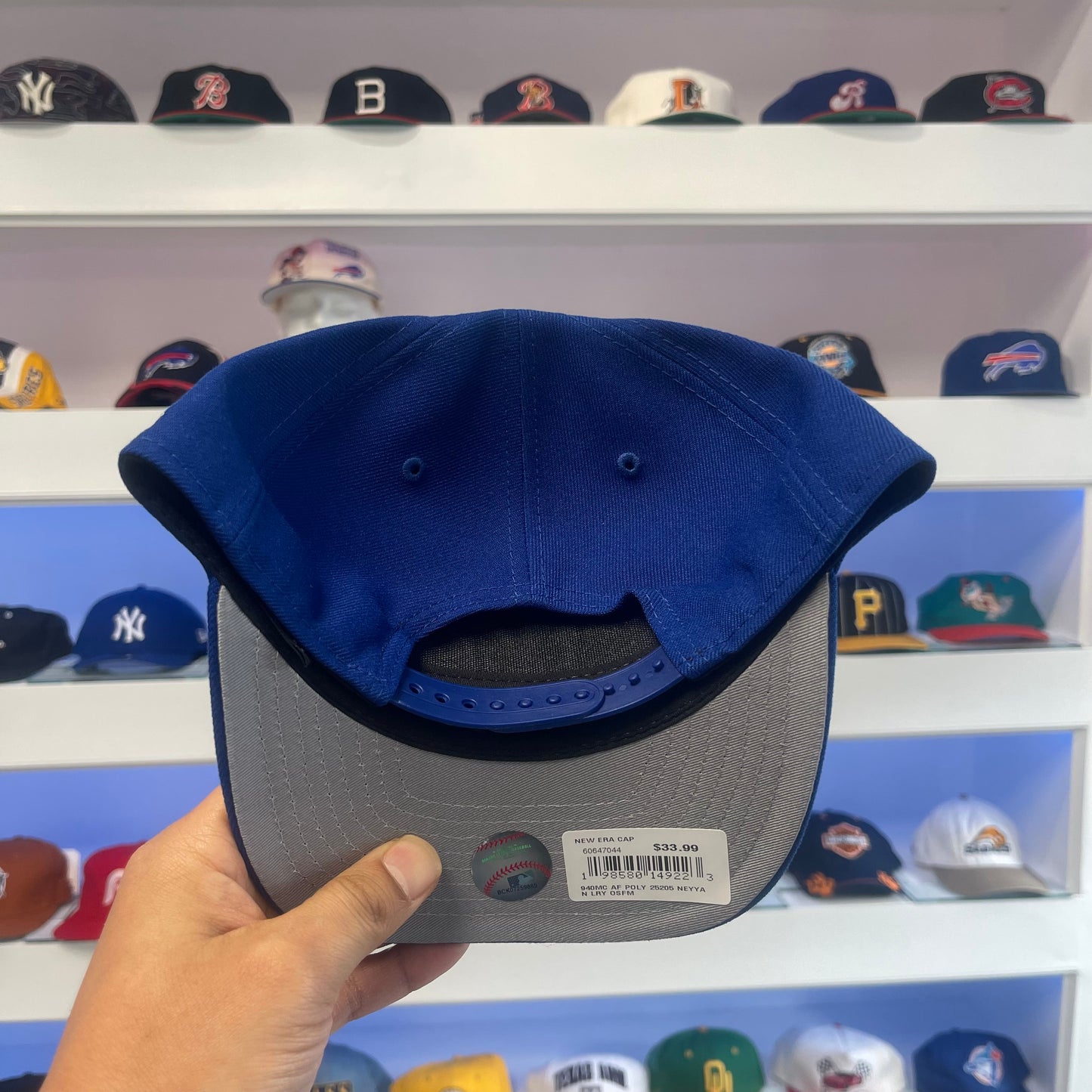 MLB New York Yankees 9 Forty Curve Brim Snap Back