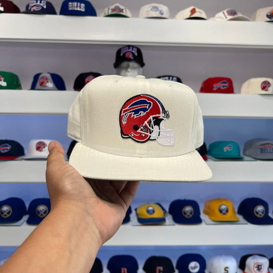 Vintage 1990s Buffalo Bills Red Helmet Wool Snap Back