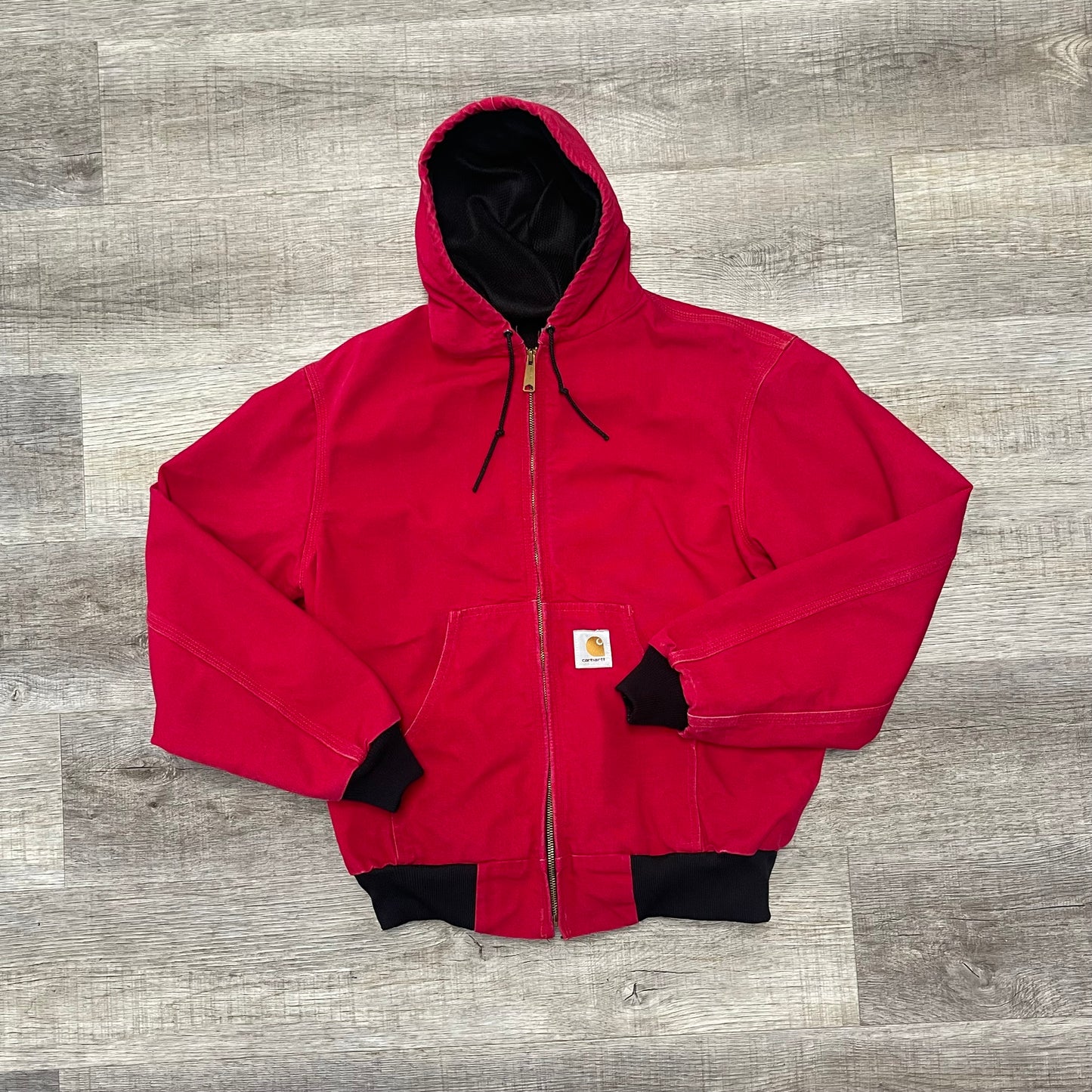 Vintage Red Carhartt Jacket Size Large