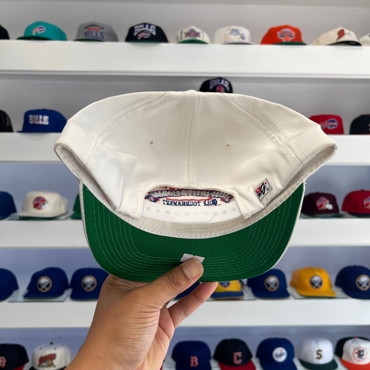 Vintage 1990 invitational Golf Tournament Champs Snap Back