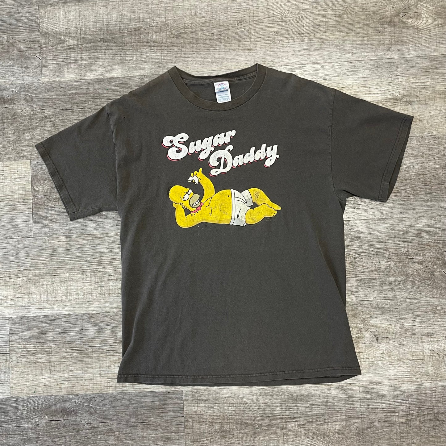 Vintage Homer Simpson Sugar Daddy Shirt Size Large