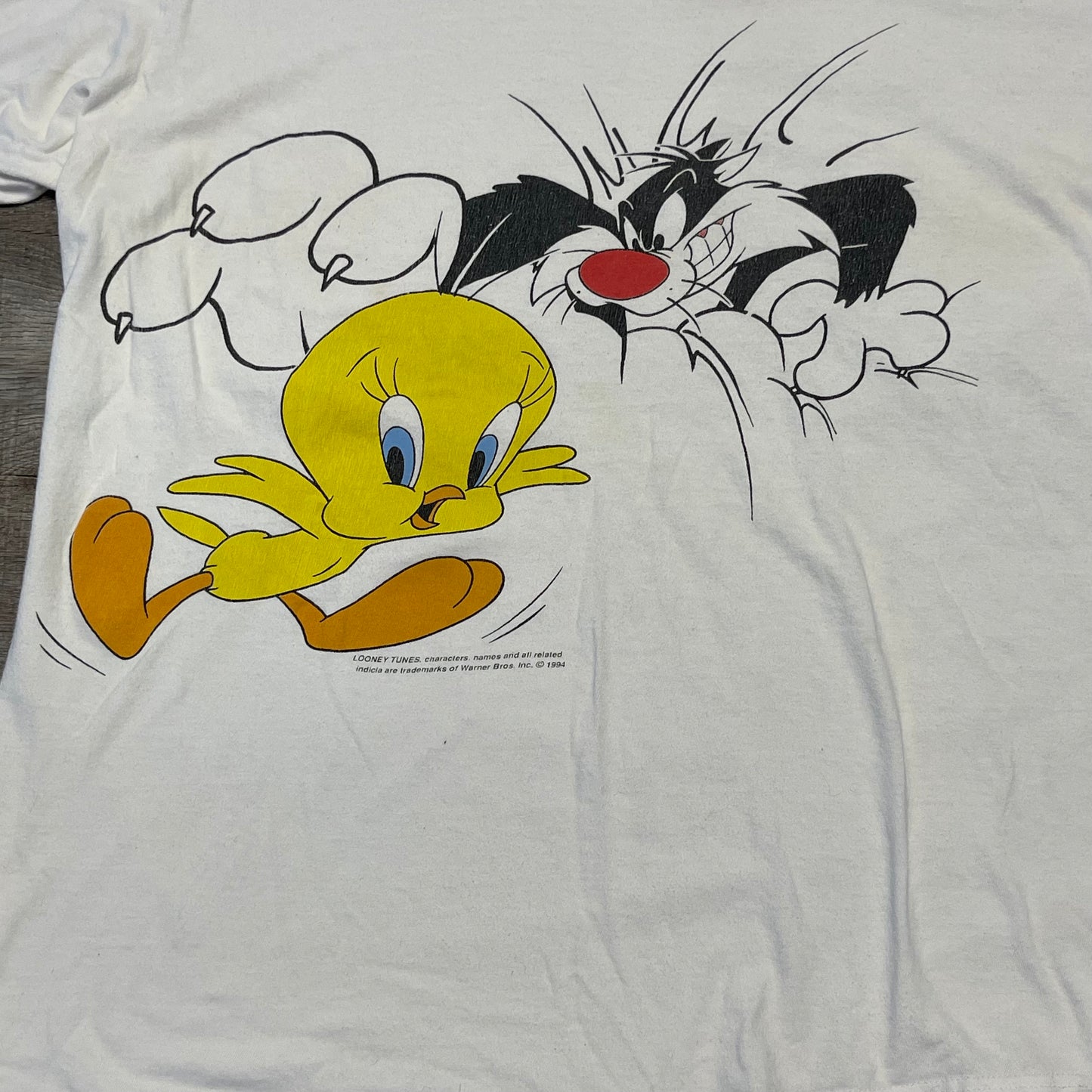 Vintage 1994 Looney Tunes Tweety Shirt Size XXL