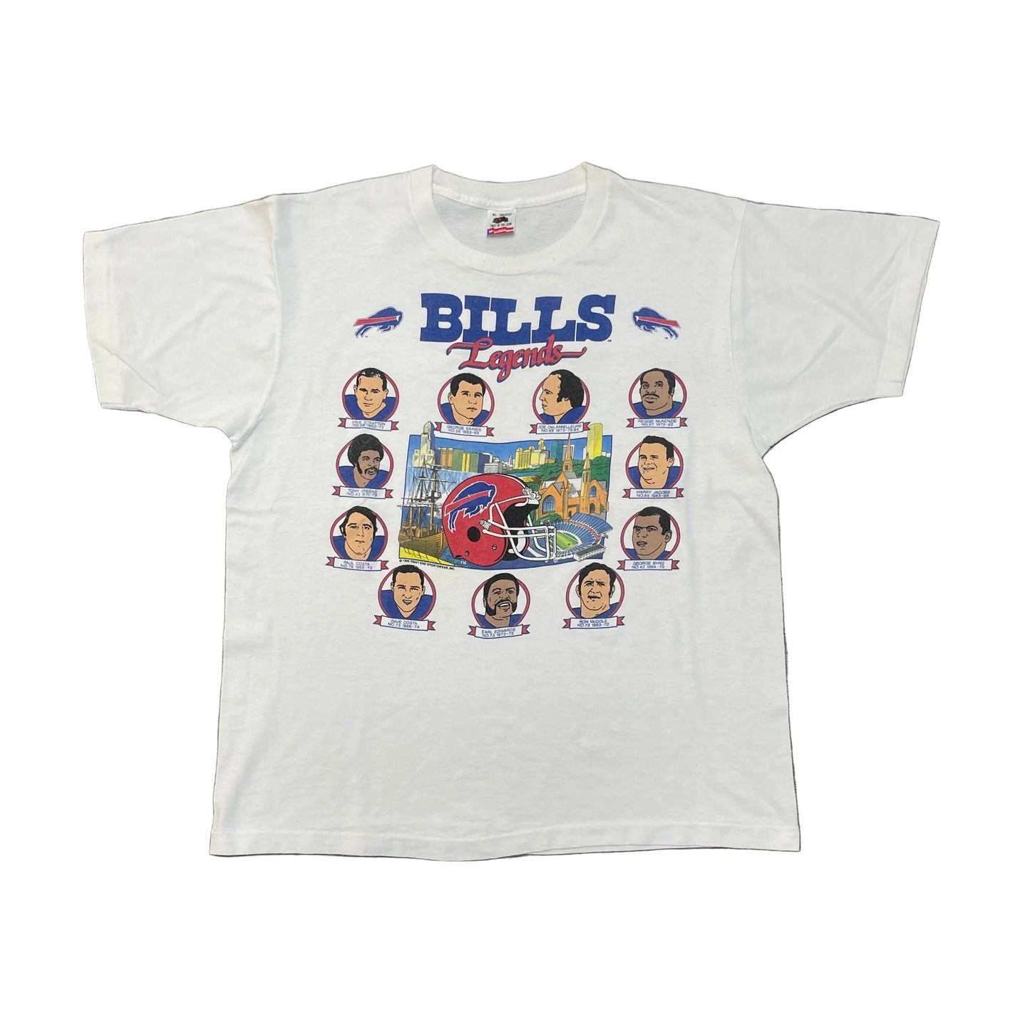 Vintage 1980s Buffalo Bills Legends Shirt Size XL