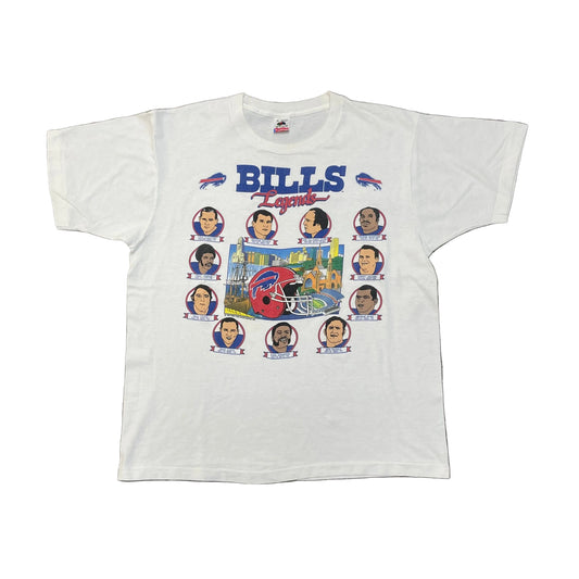 Vintage 1980s Buffalo Bills Legends Shirt Size XL