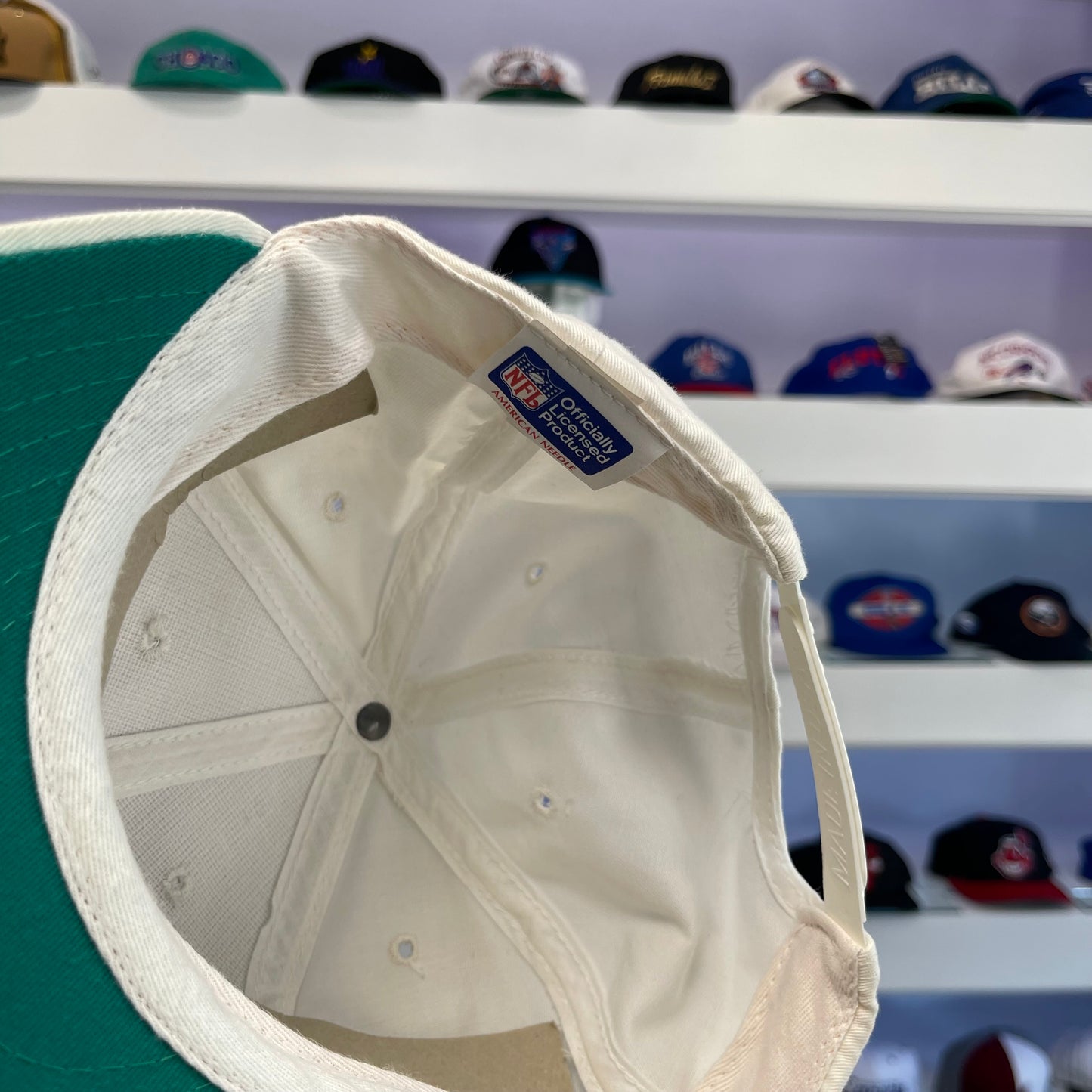 Vintage 1991 Buffalo Bills Vs New York Giants Super Bowl XXV Snap Back