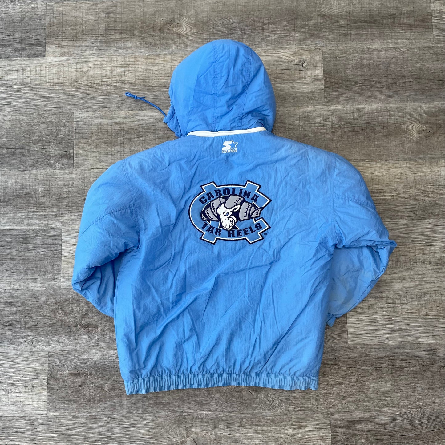 1990s North Carolina UNC Tarheels Starter Jacket Size Large