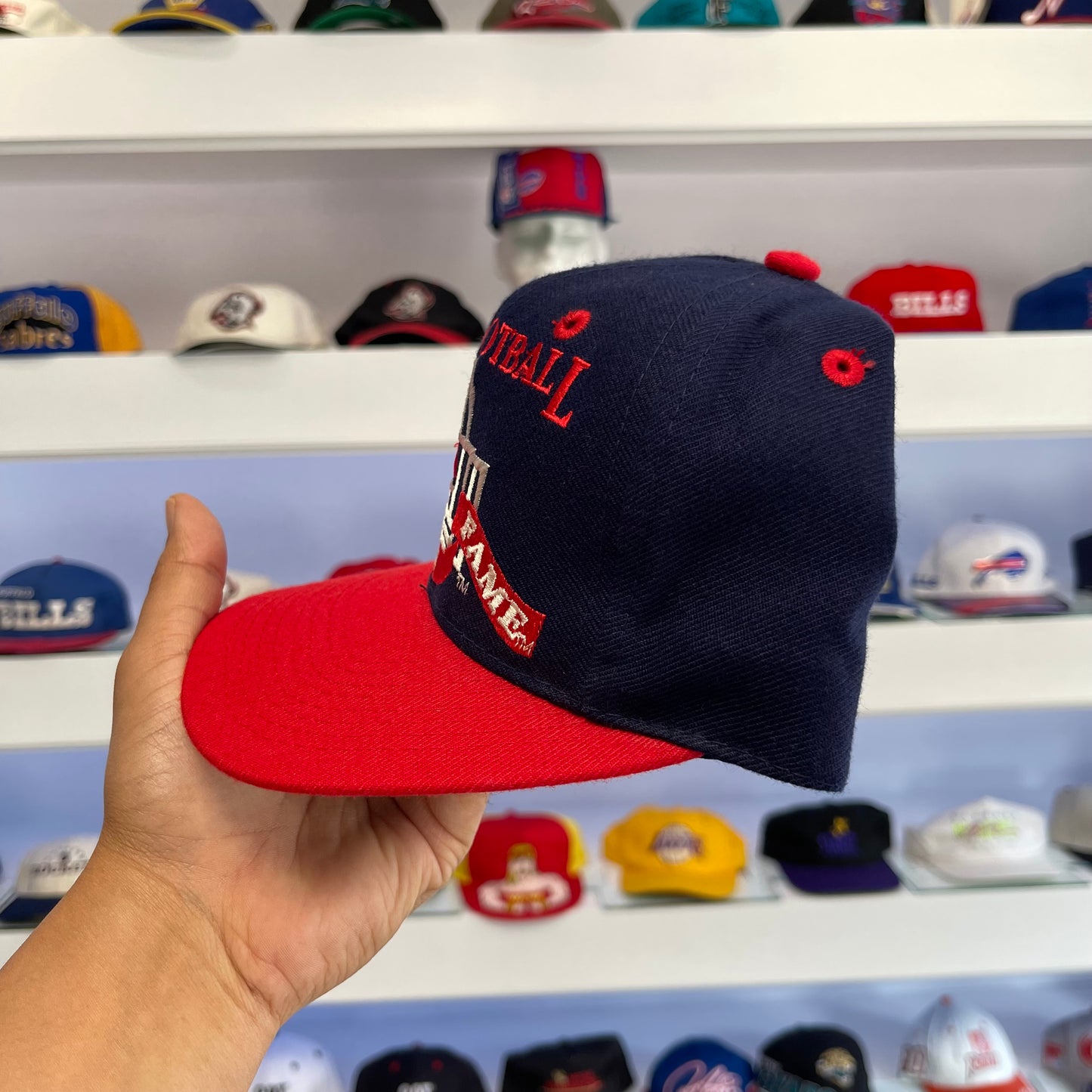 Vintage 1990s NFL Pro Football Hall of Fame Snap Back