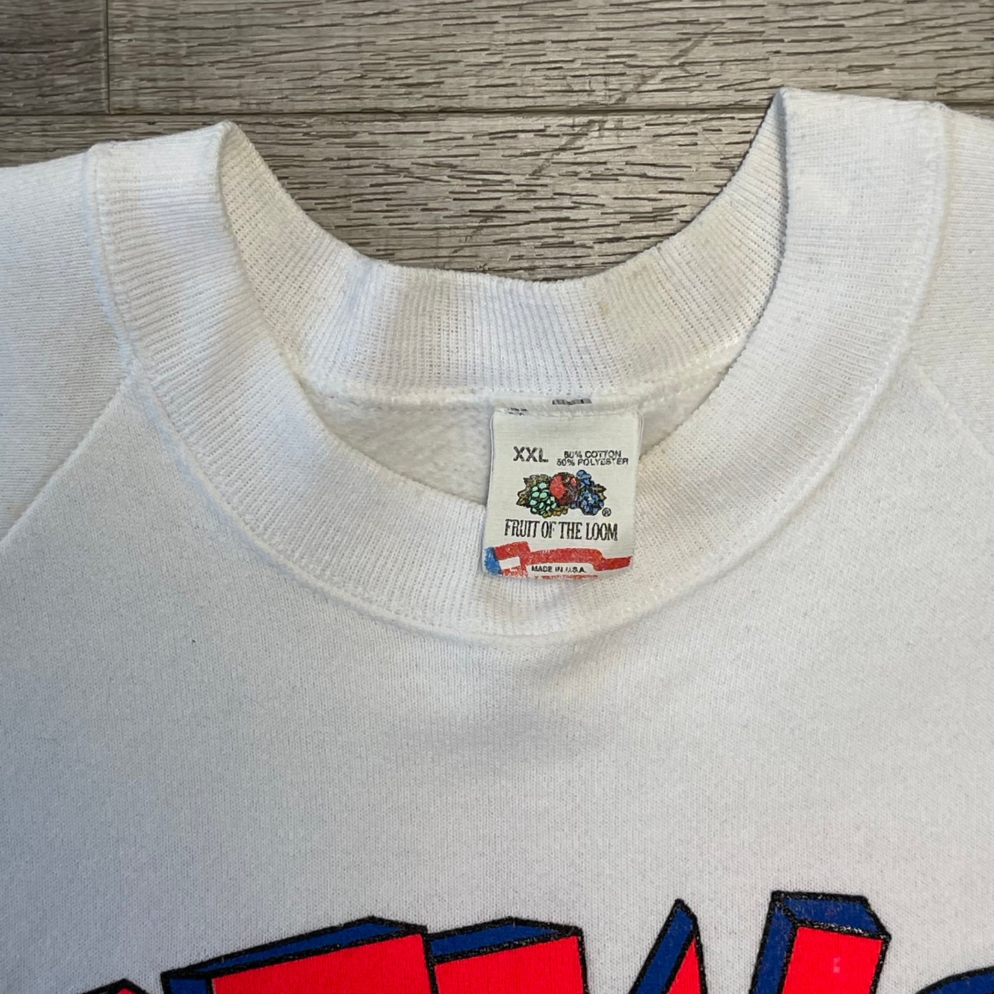 Vintage Buffalo Bills Rich Stadium 12th Man Sweatshirt Size XXL 23.5x27.5