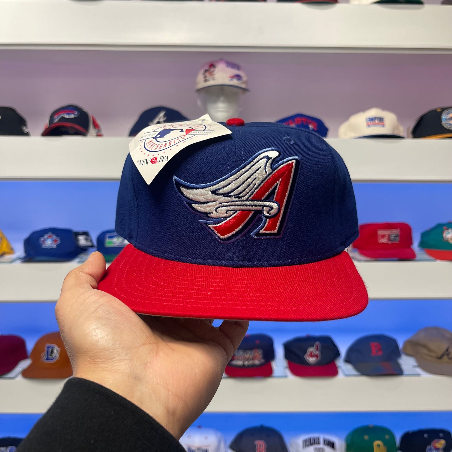 Vintage 1990s California Angels Wool Snap Back