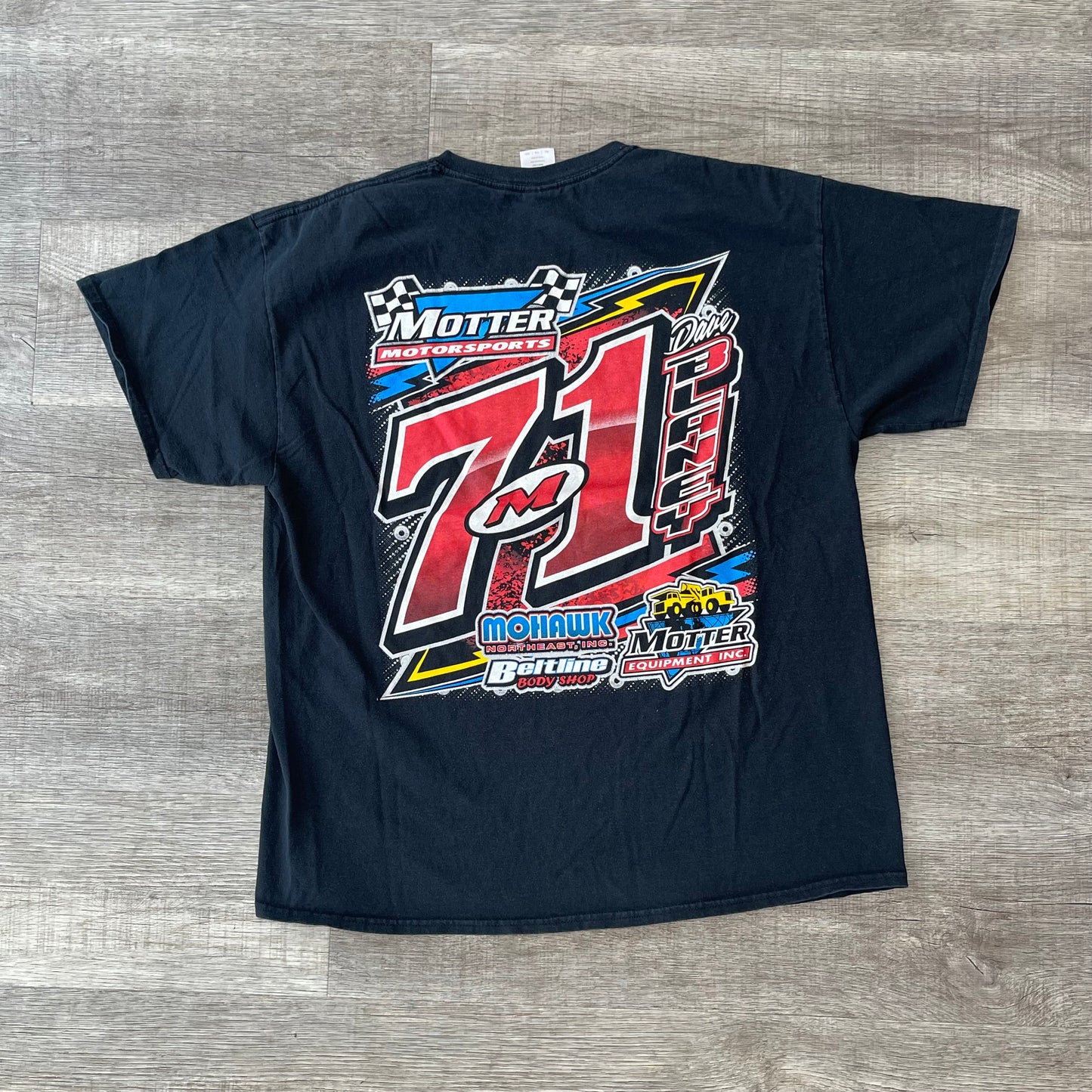 Vintage NASCAR Dave Blaney T Shirt Size XL