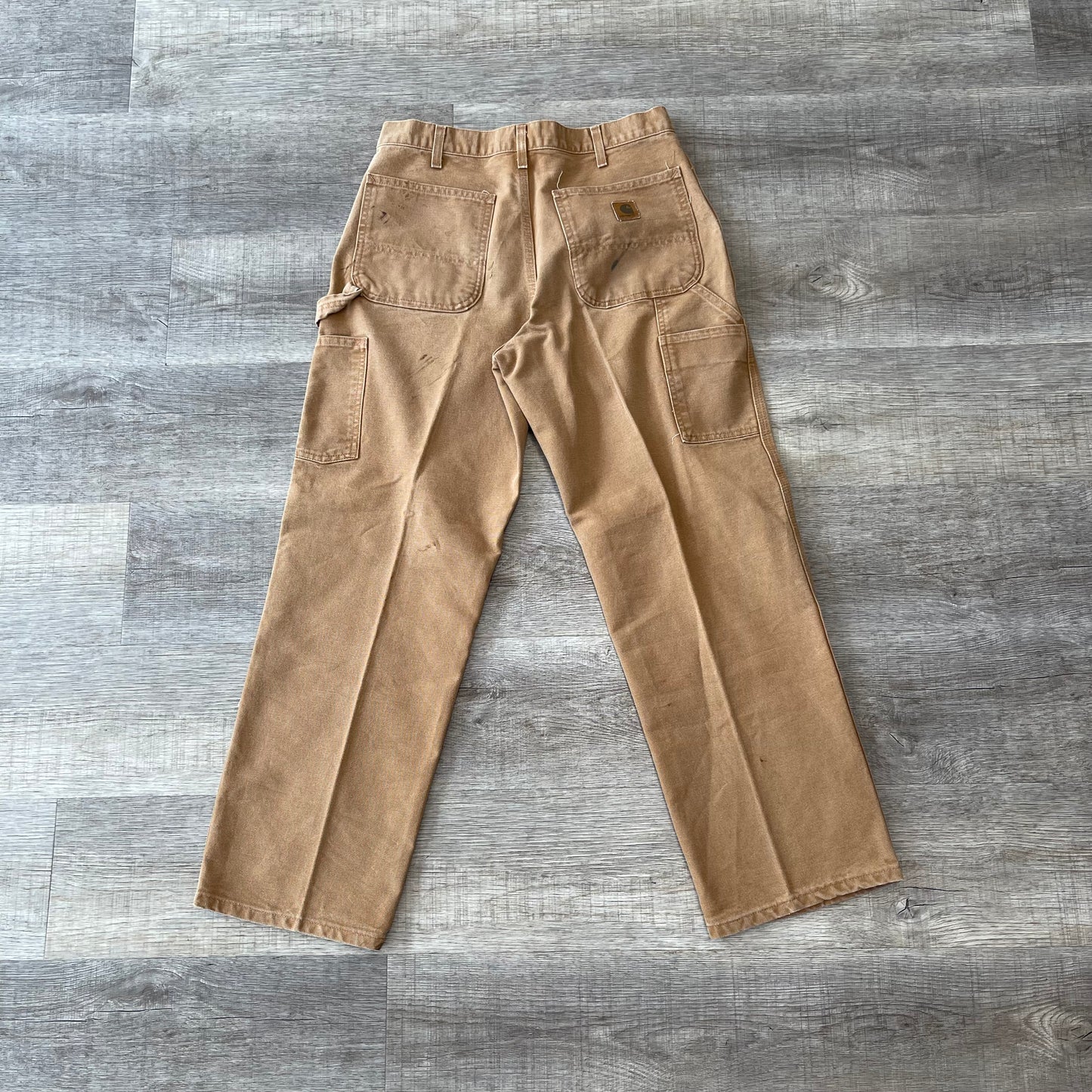 Vintage Carhartt Men’s Tan Denim Jeans Size 32x30