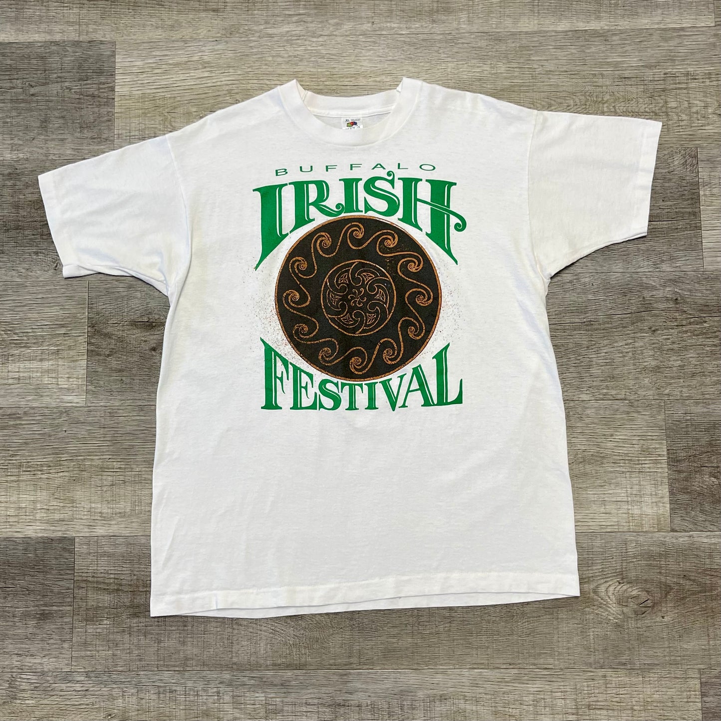 Vintage 1990s Buffalo Irish Festival Shirt Size XL