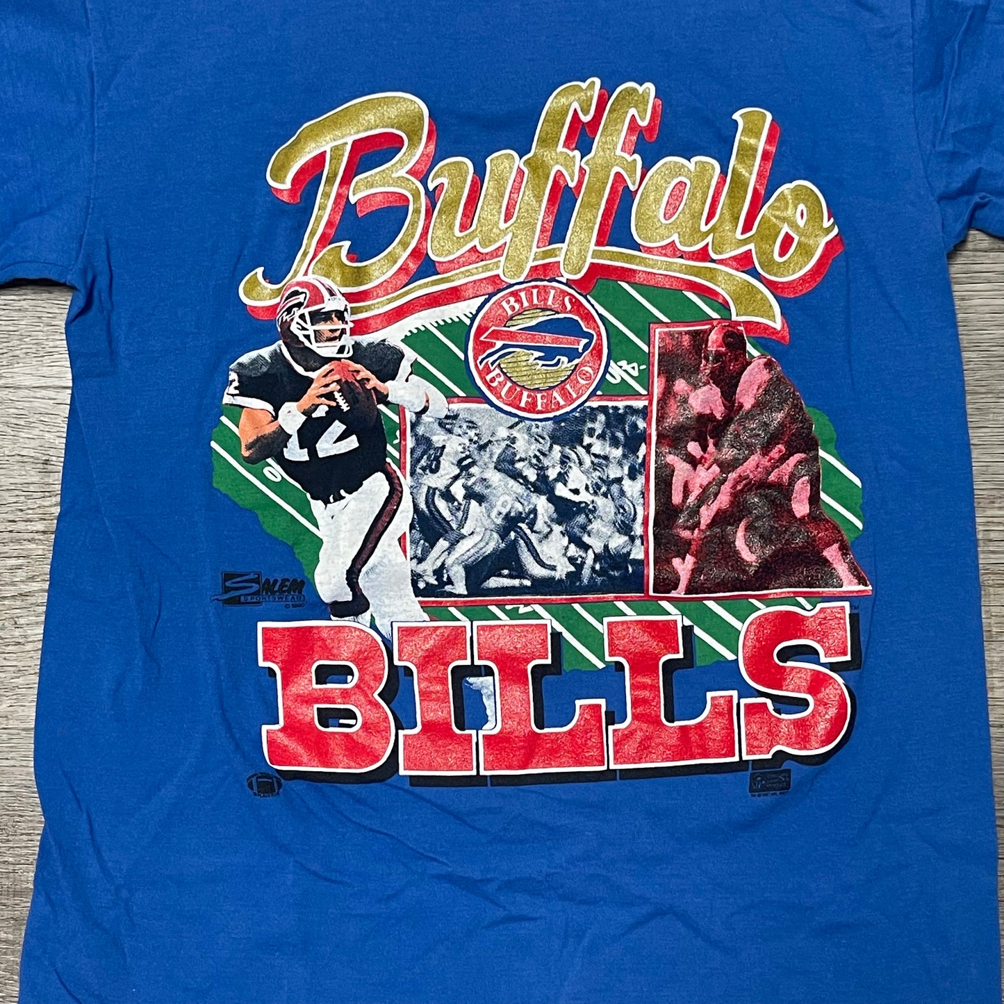 Vintage Buffalo Bills Jim Kelly Shirt Size Large