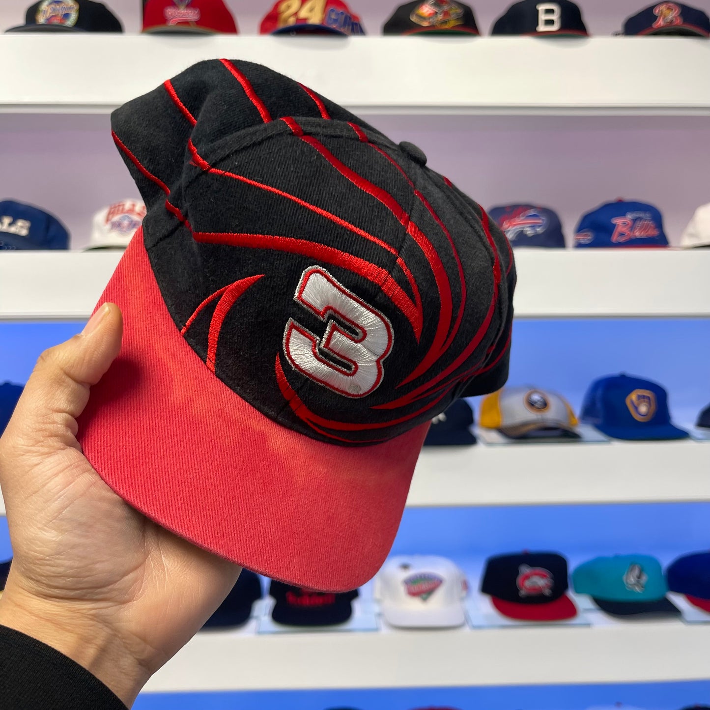 Vintage 1990s Dale Earnhardt NASCAR Chase Snap Back