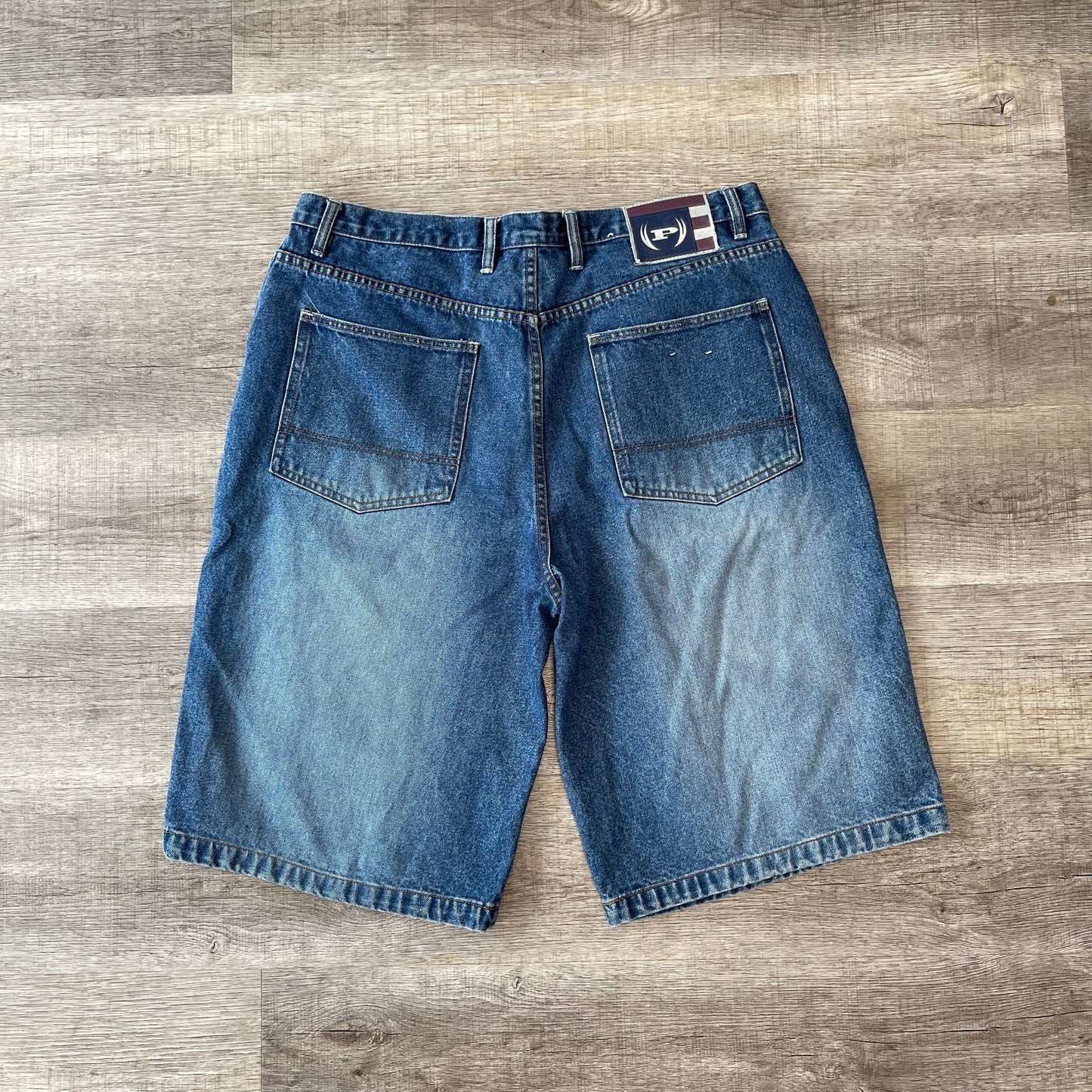 y2k 2000s Phat Farm Denim Shorts Size 38