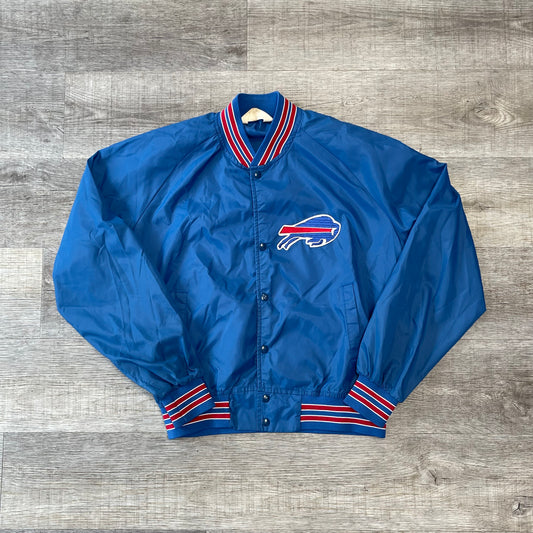 Vintage NFL Buffalo Bills Chalk Line Windbreaker Size XL