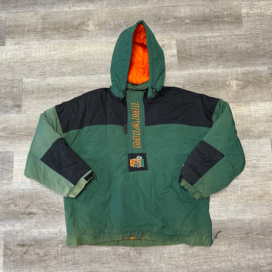 1990s Miami Hurricanes Starter Jacket XL