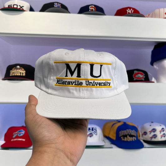 Vintage 1990s NCAA Millersville University The Game Snap Back Dead Stock New