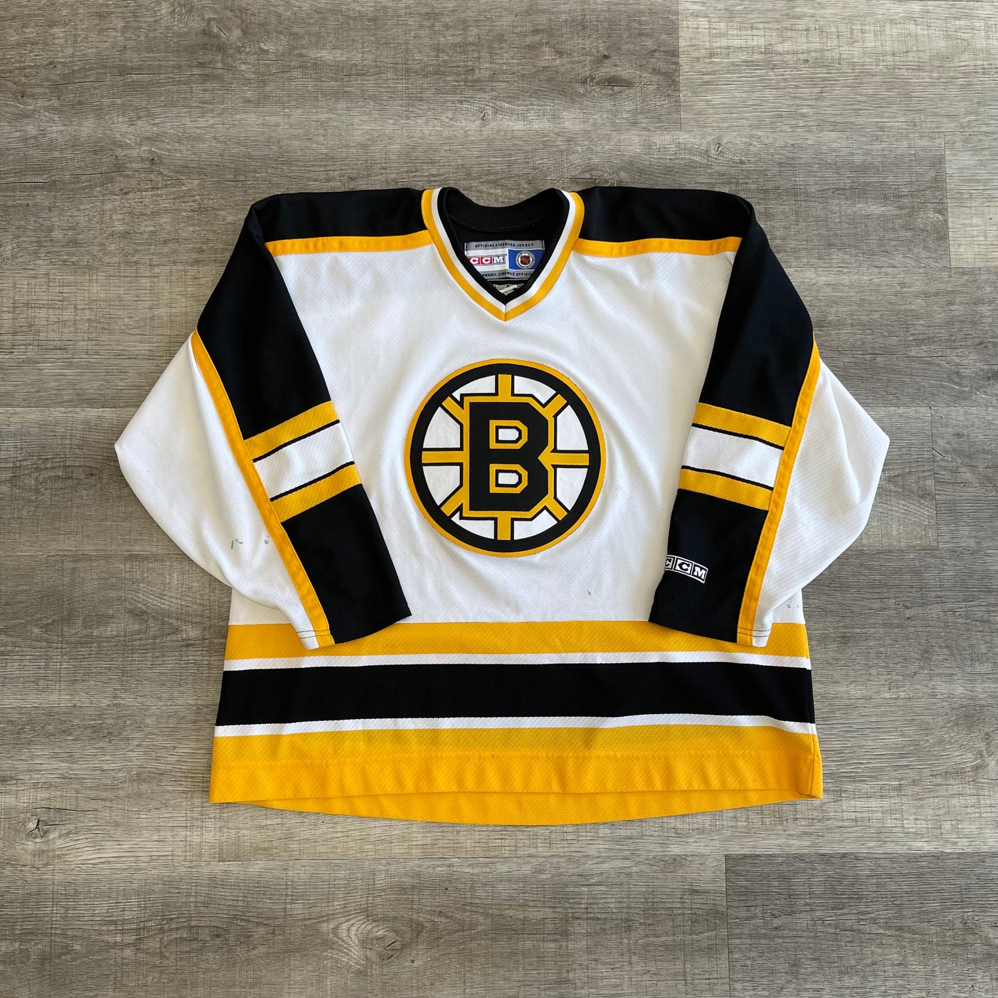 Vintage 1990s NHL Boston Bruins CCM Jersey XXL